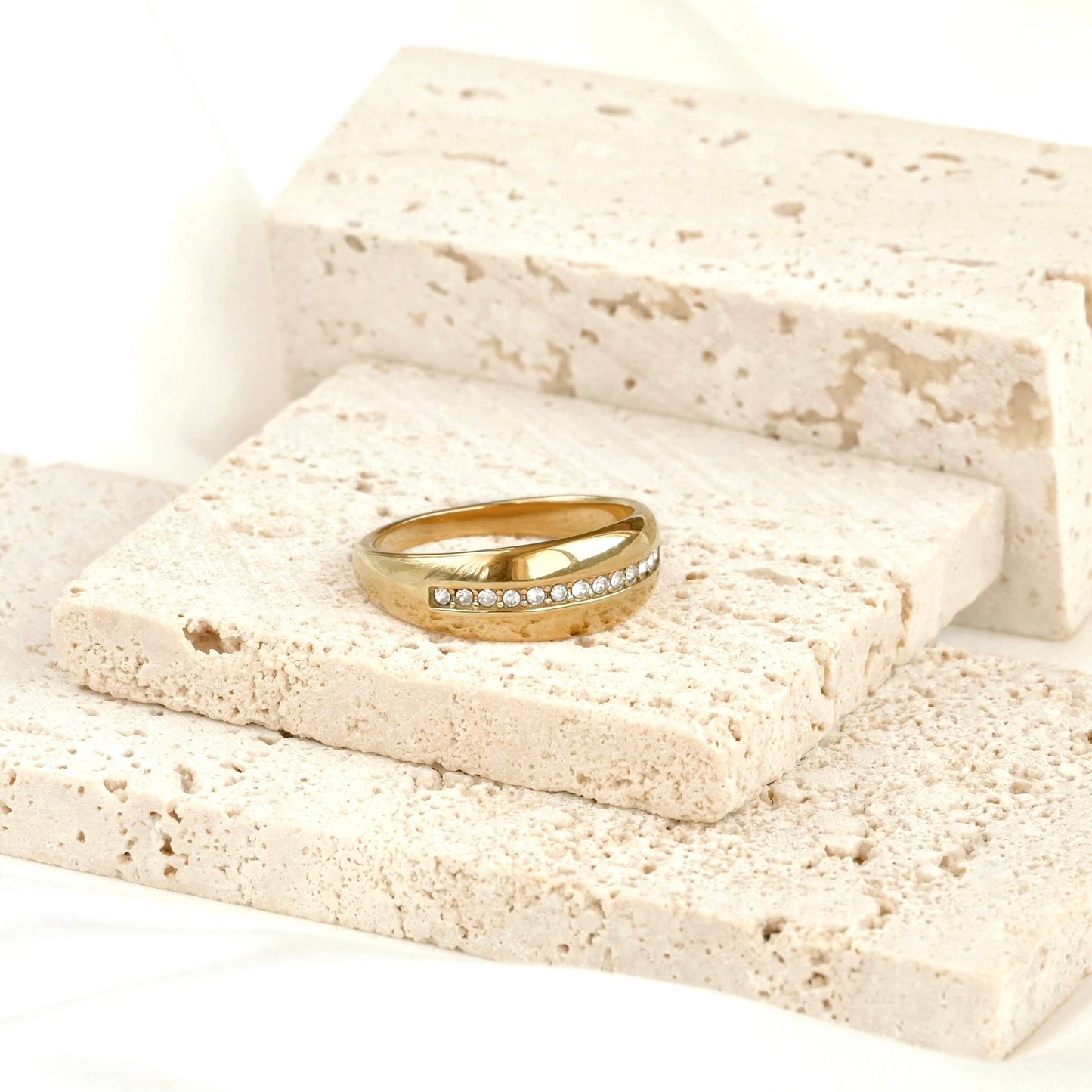 Diamond Line Ring
