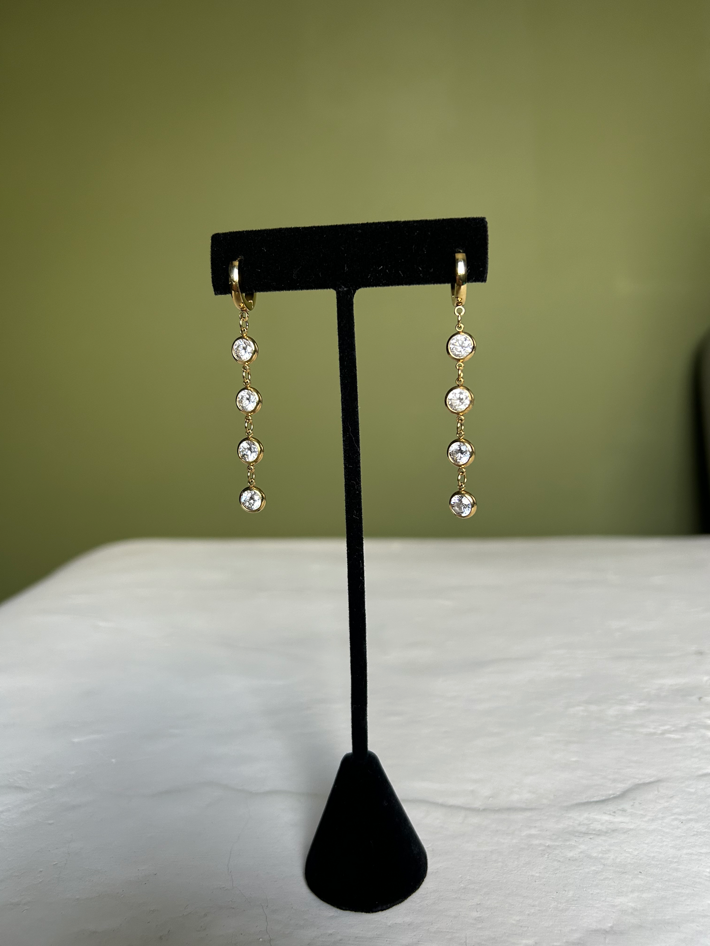 Crystal Drop Earrings
