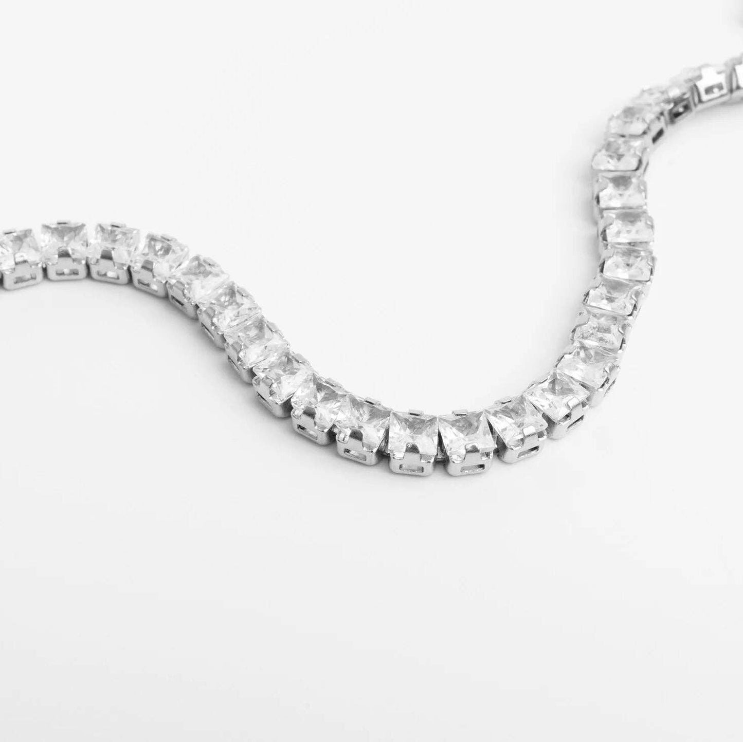 Emerald Tennis Chain Bracelet