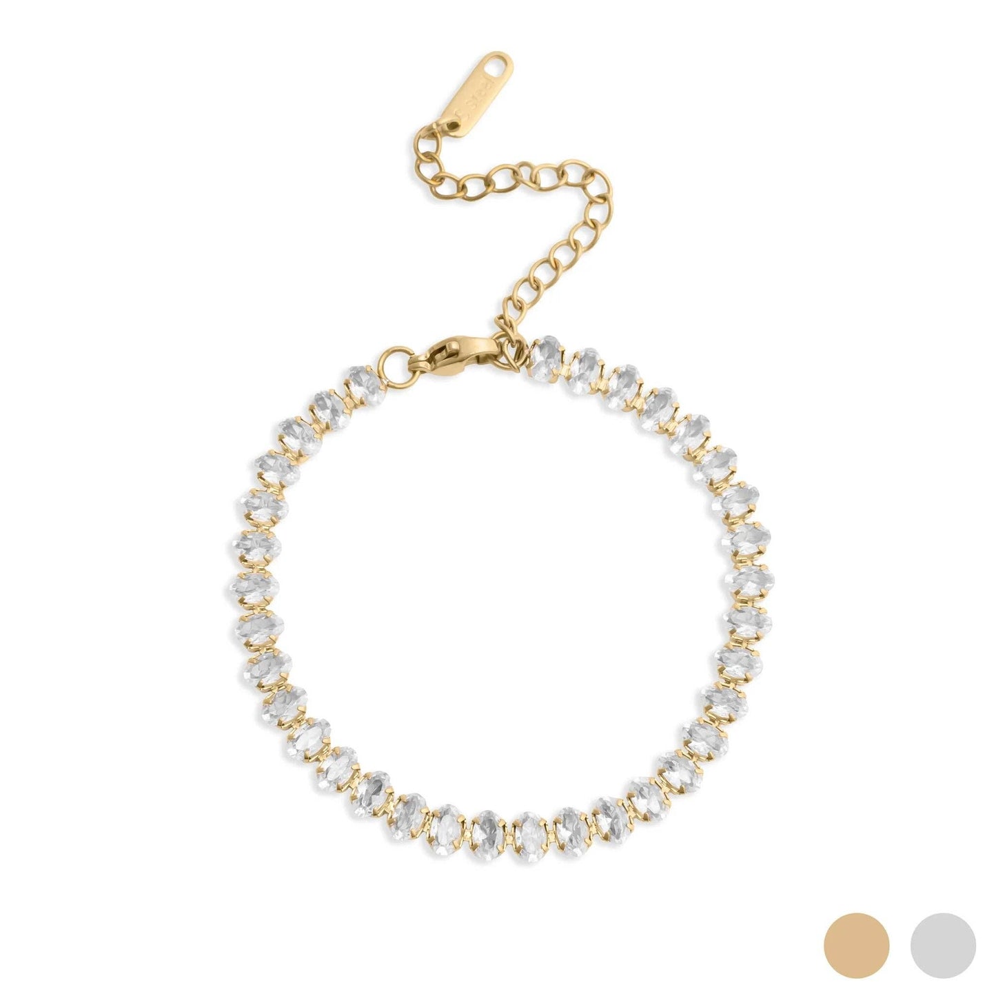 Oval Chain Bracelet