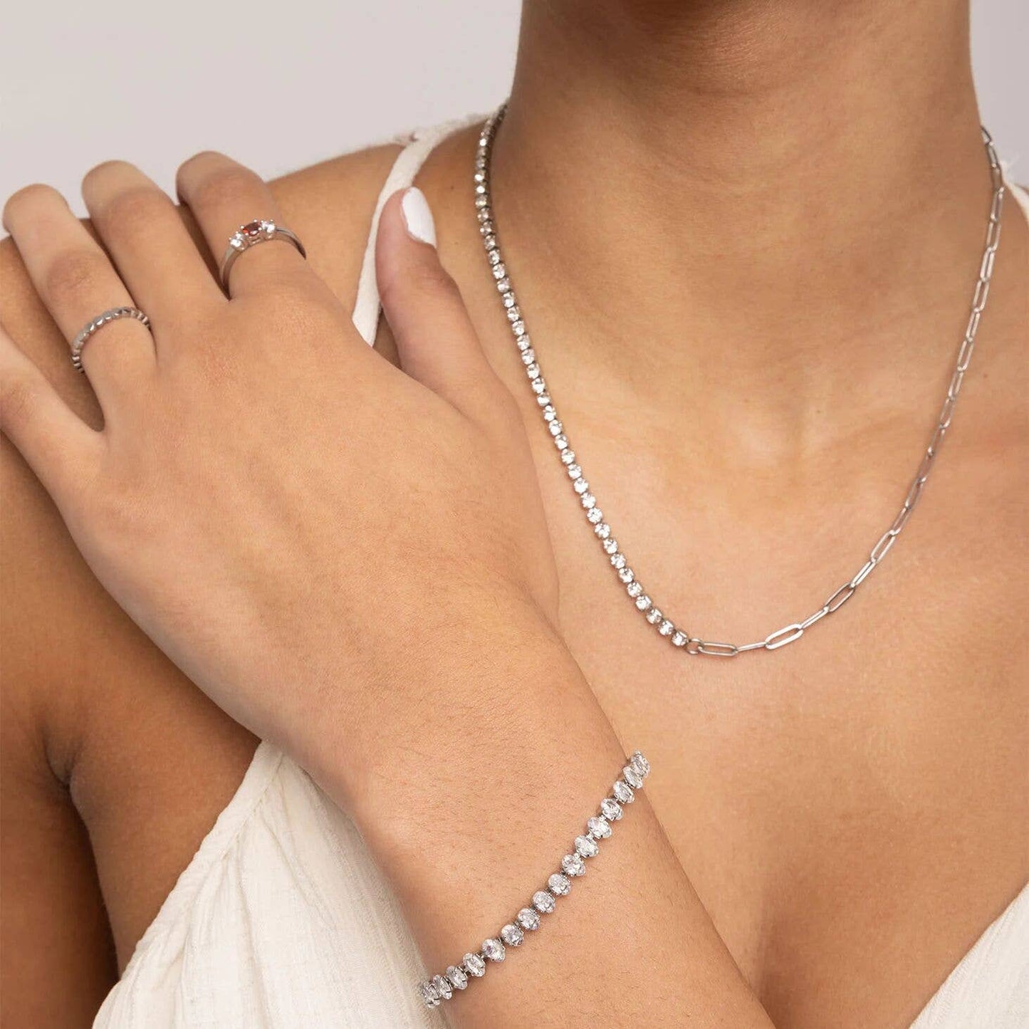 Oval Chain Bracelet