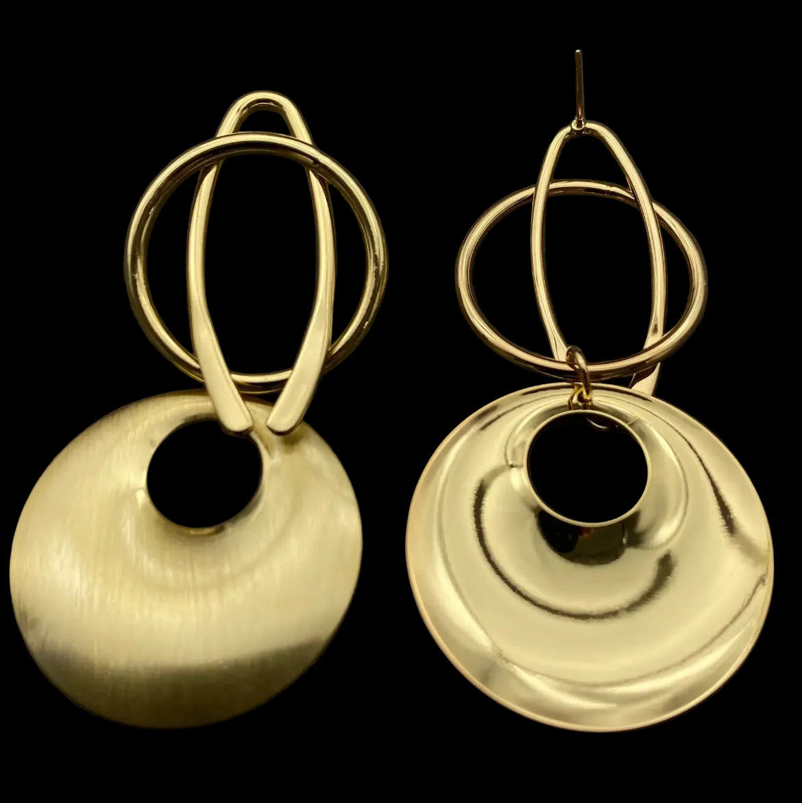 Wire Geo Hoops