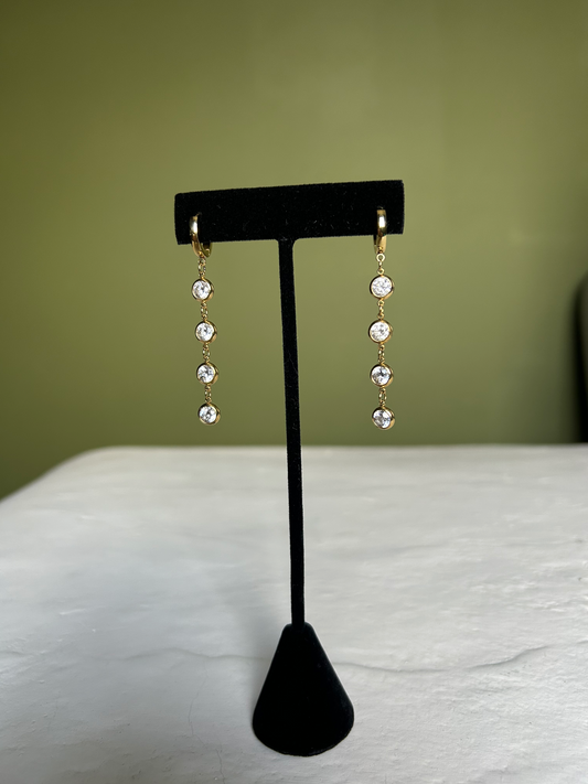 Crystal Drop Earrings
