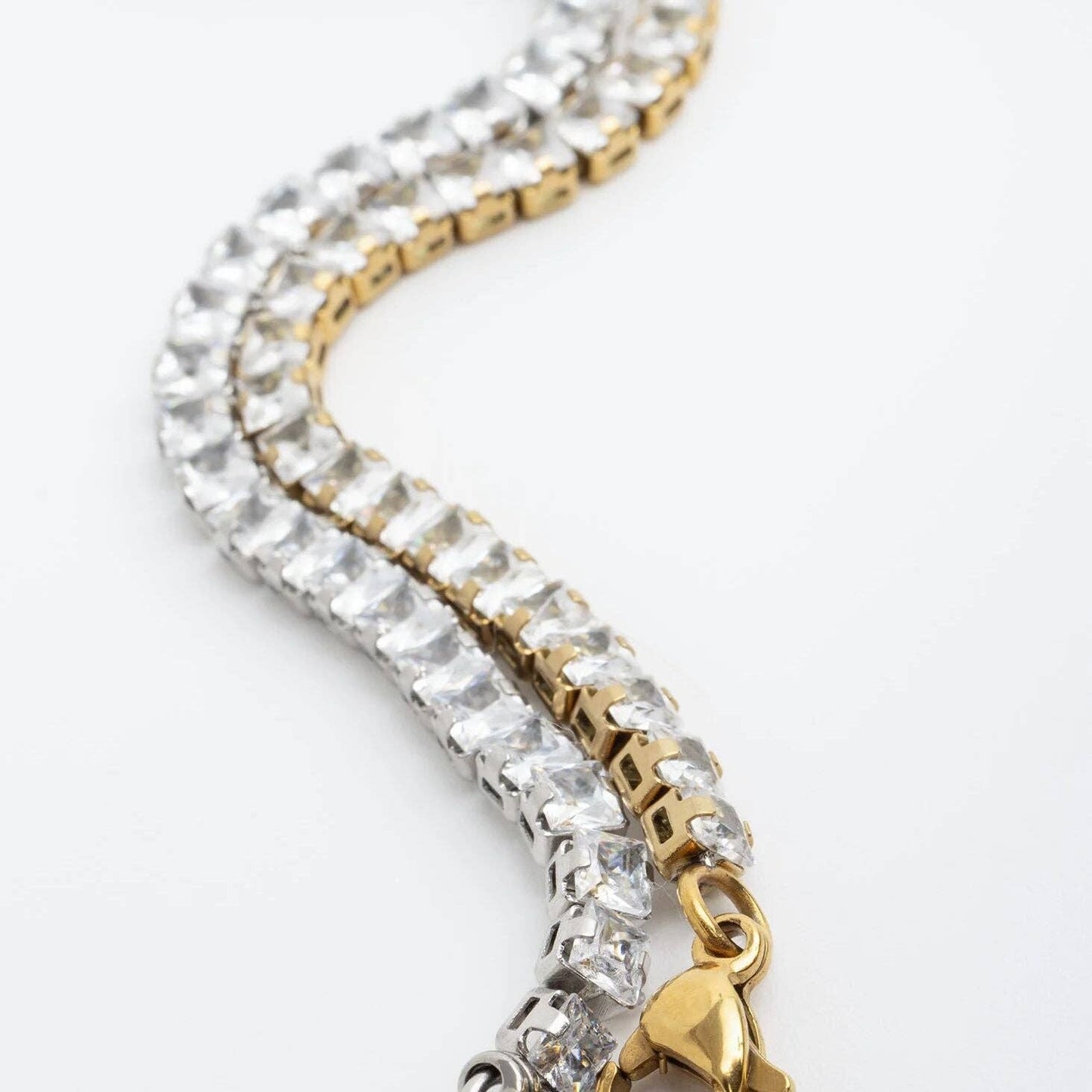 Emerald Tennis Chain Bracelet
